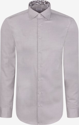 Chemise business 'Schwarze Rose' SEIDENSTICKER en vert : devant