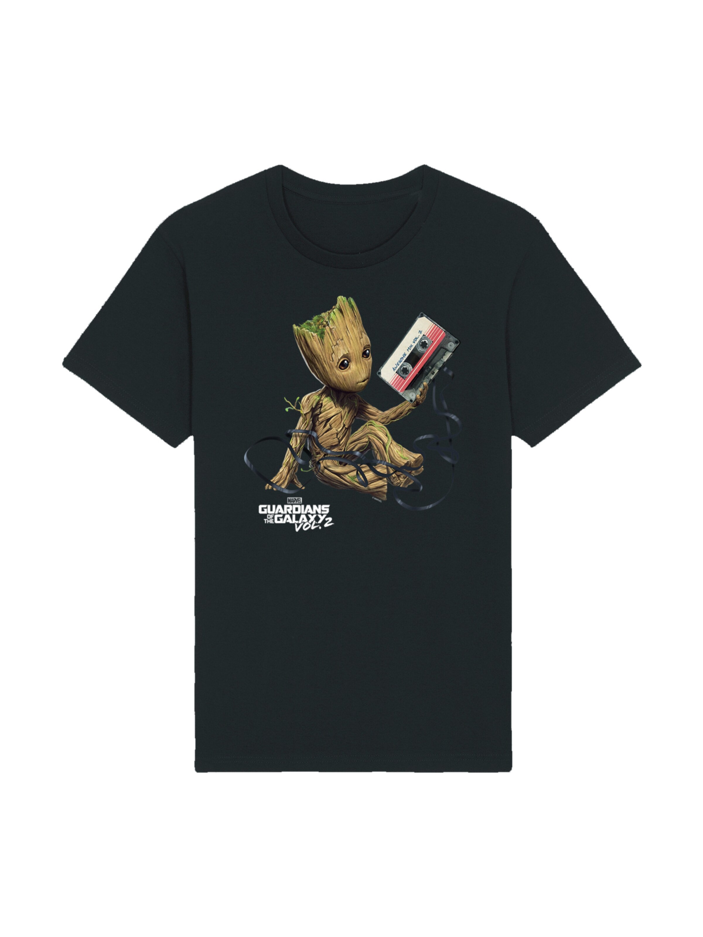 Guardians Of The Galaxy Vol2 Groot Tape Camiseta Original ABSOLUTE