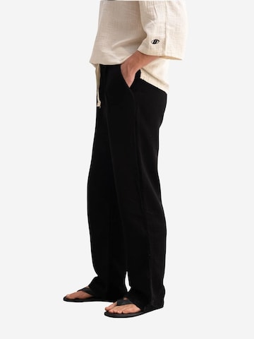 Giesto Wide Leg Hose in Schwarz
