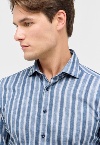 ETERNA Slim fit Overhemd in Blauw