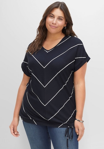 SHEEGO Shirt in Blue: front