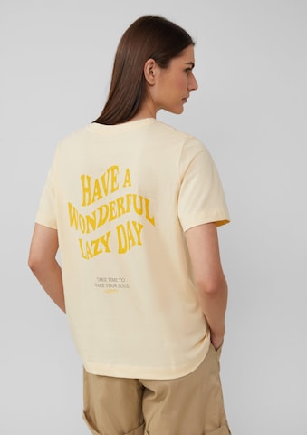 s.Oliver T-Shirt in Beige: Vorderseite