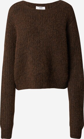 ABOUT YOU x Chiara Biasi Sweater 'Silva' in Brown: front