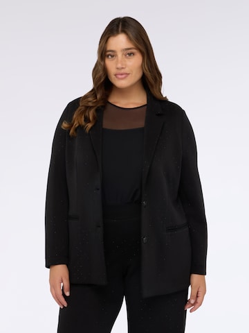 Veste mi-saison Fiorella Rubino en noir
