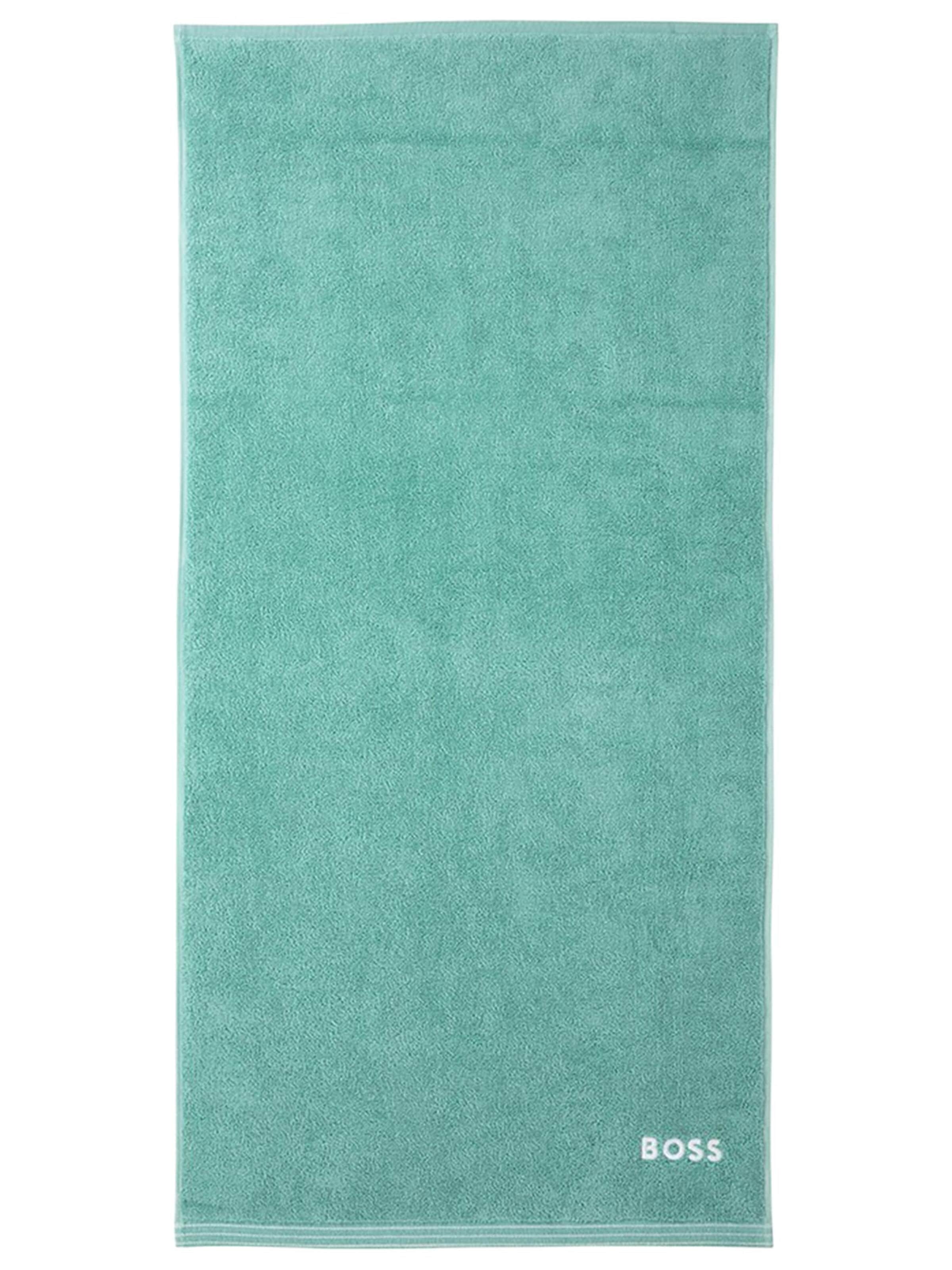 BOSS Home Towel 'EDGE' in Blue: front