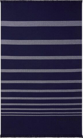 LACOSTE Beach Towel 'L RYTHME' in Blue: front
