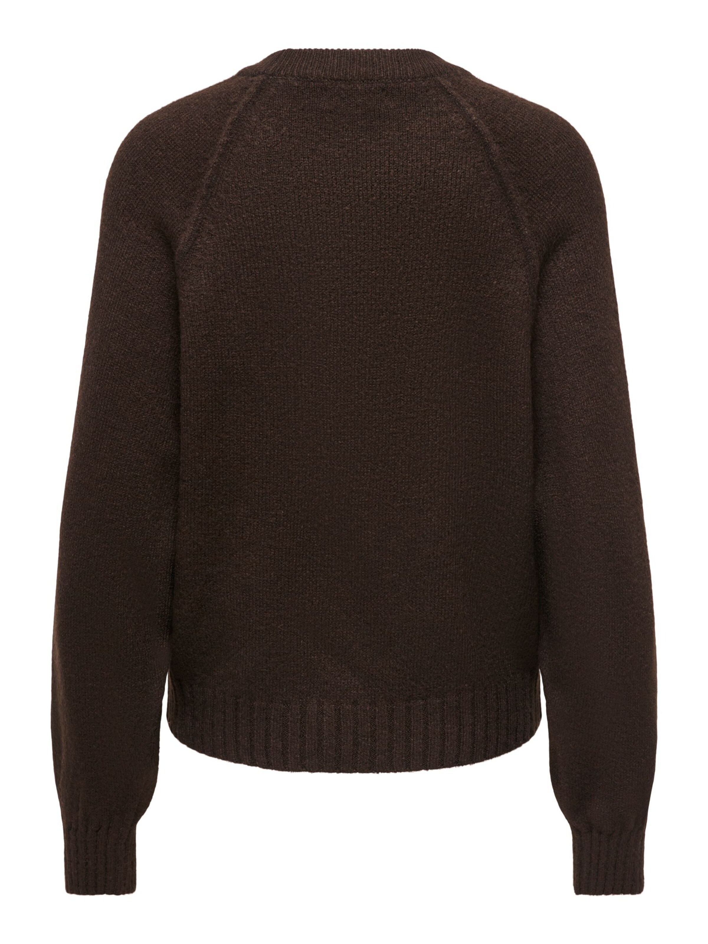 JDY Sweater 'JDYMerrin' in Brown