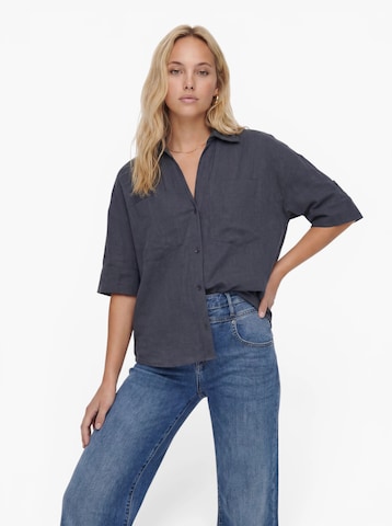 ONLY Blouse 'ONLTIZANA' in Blue: front