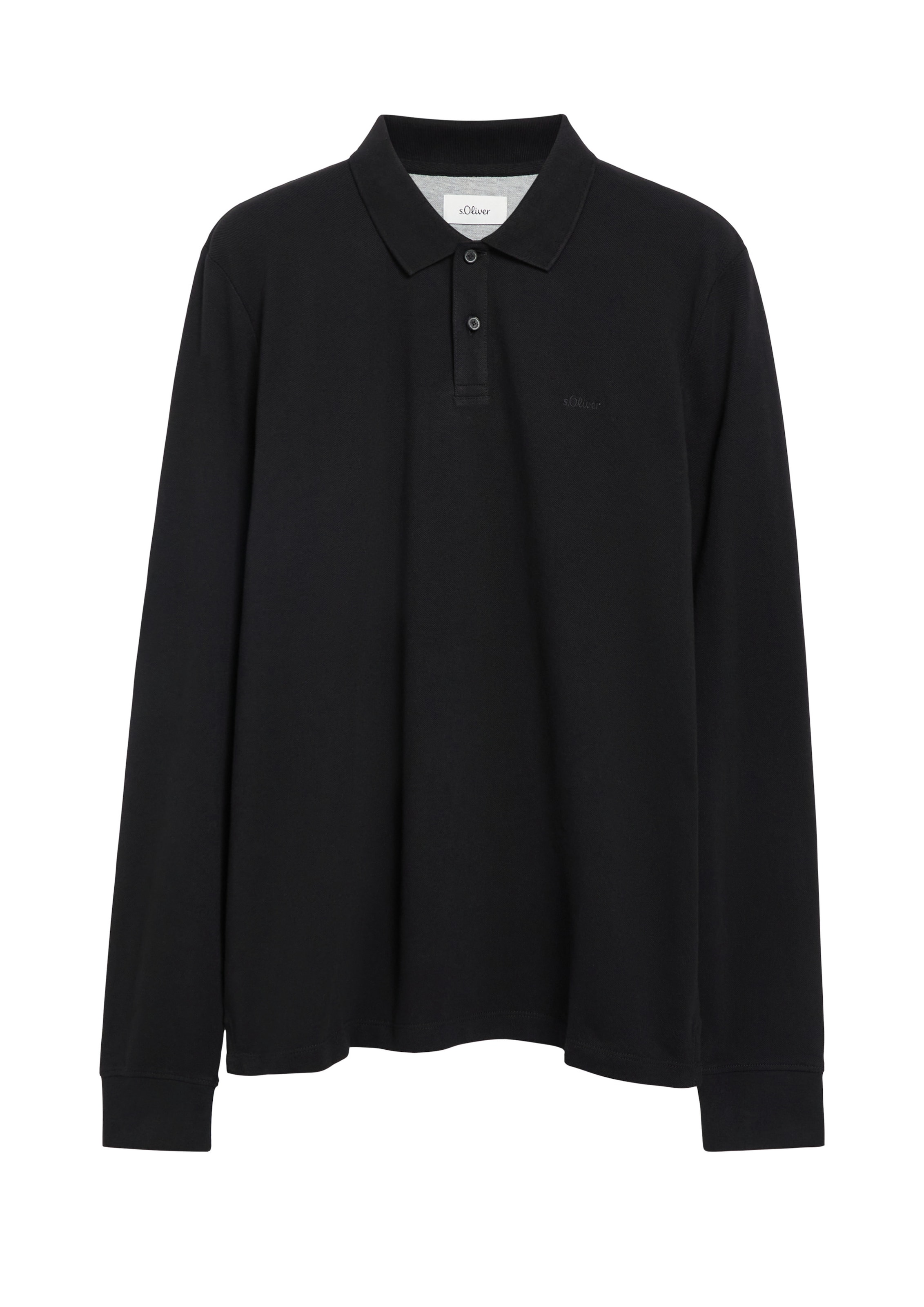 s.Oliver Shirt in Black: front