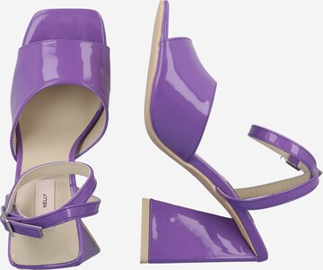 NLY by Nelly Strap Sandals in Purple