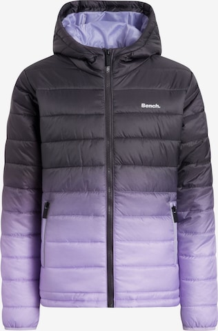 BENCH Winter Jacket 'Zaylee' in Purple: front
