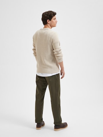 SELECTED Pullover 'Rodney' i beige