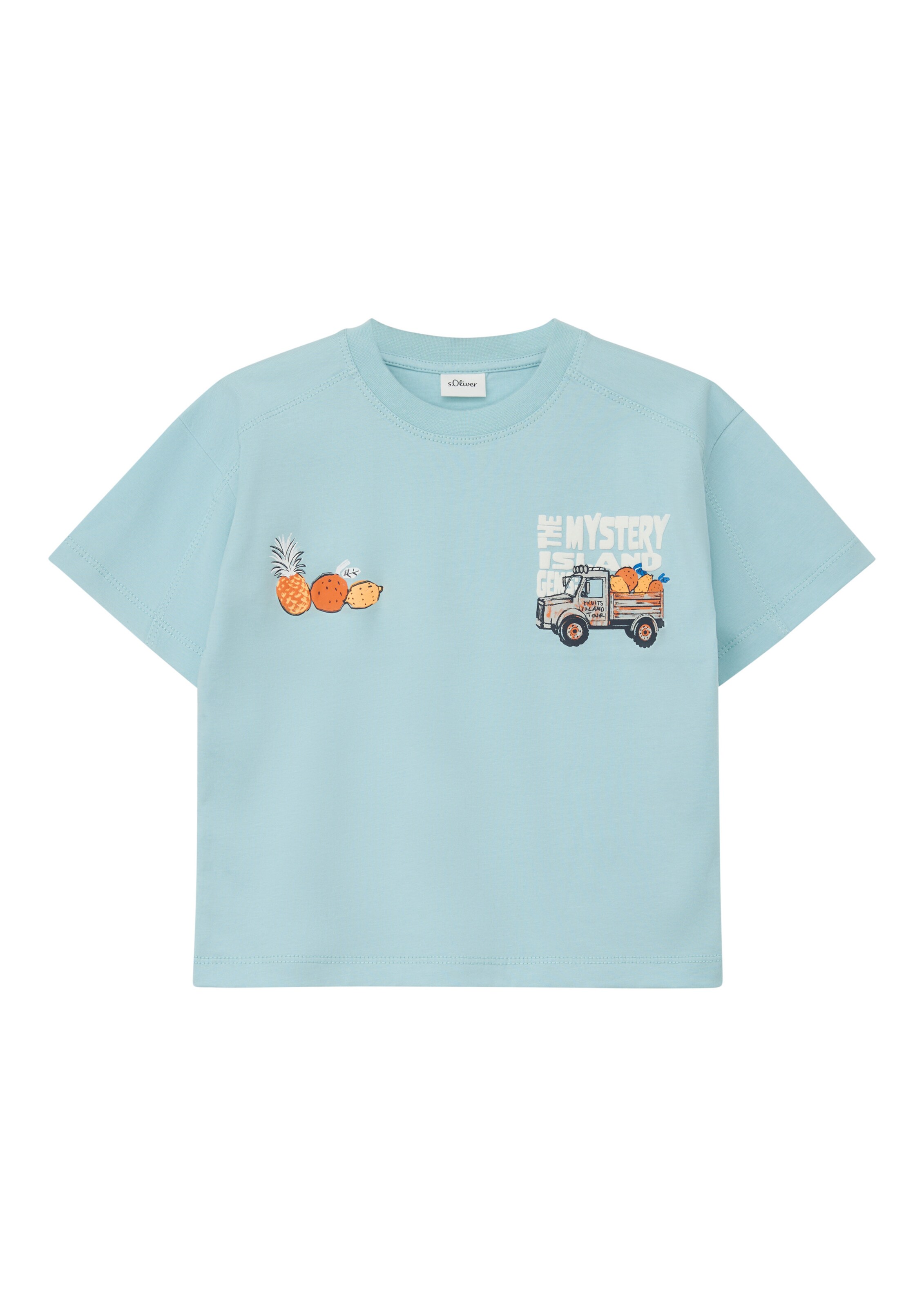 s.Oliver Shirt in Blue: front