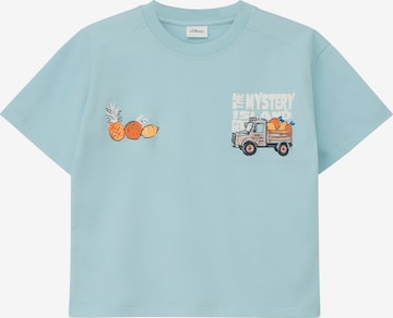 s.Oliver Shirt in Blue: front