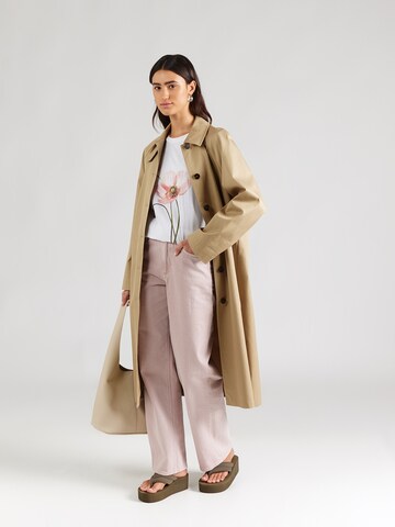 PIECES Tričko 'PCGURU' – bílá