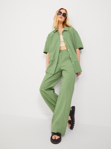 JJXX Wide leg Broek in Groen