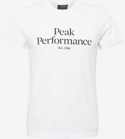 PEAK PERFORMANCE Sportshirt in schwarz / weiß, Produktansicht