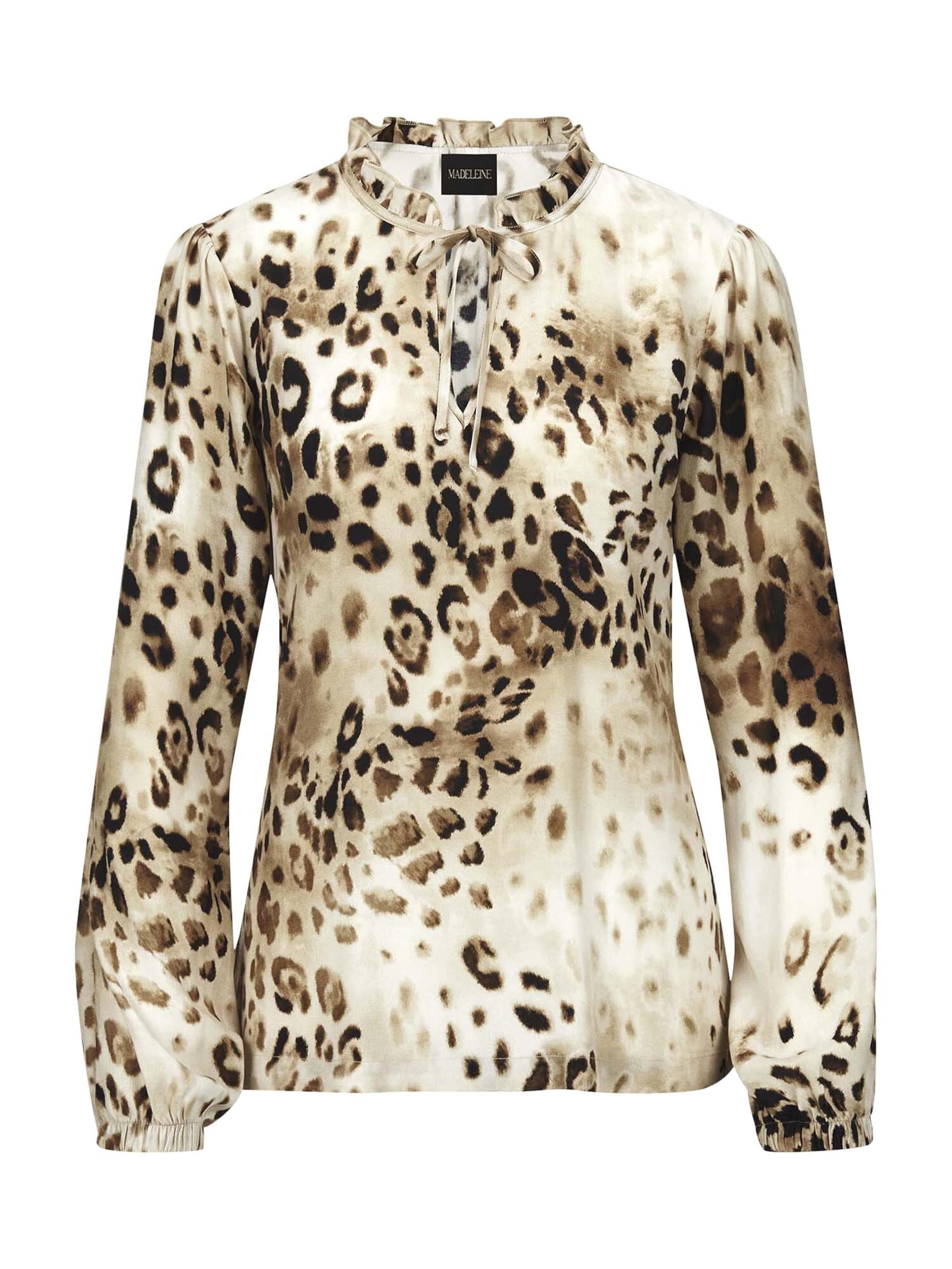 MADELEINE Blouse in Beige: voorkant