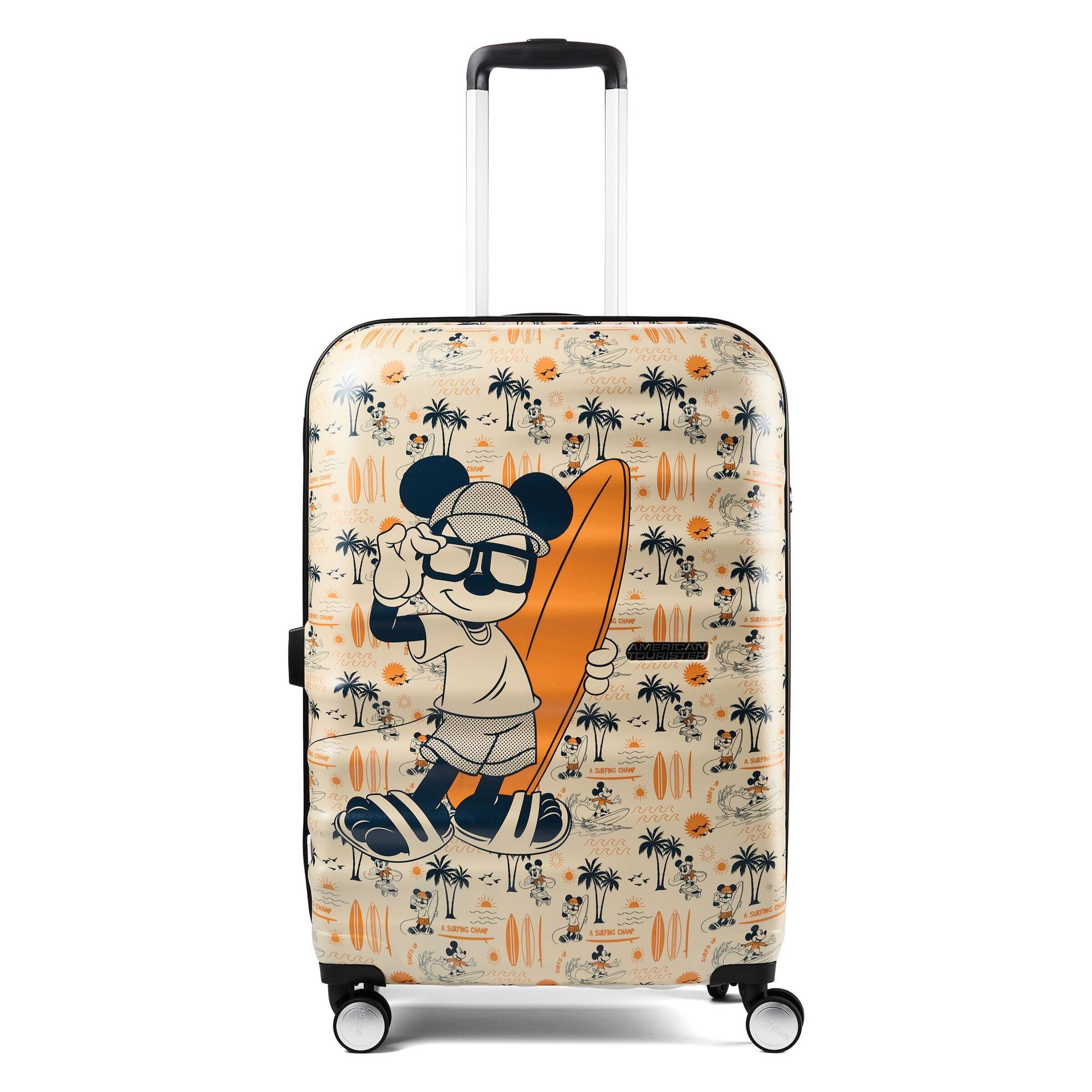 American Tourister Trolley in Beige: Vorderseite