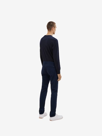 TOM TAILOR Slim fit Chino Pants 'Travis' in Blue