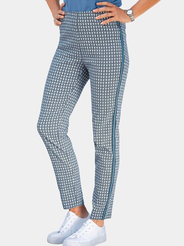 Regular Pantalon 'Louisa' Goldner en bleu