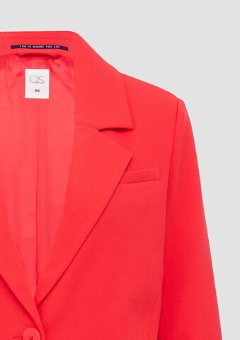 Blazer QS en rouge