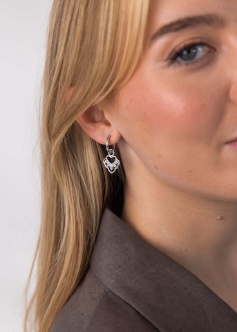 PURELEI Earrings 'Heart' in Silver