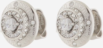 Cercei 'Sparks' de la GUESS pe argintiu: față