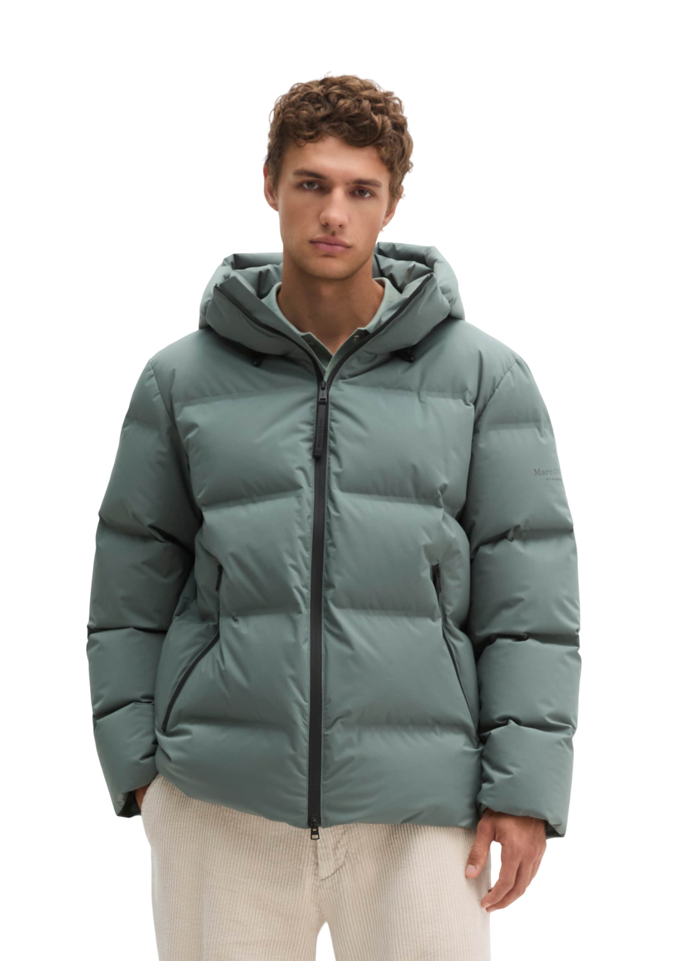 Marc O'Polo Jacke in Grün: Vorderseite