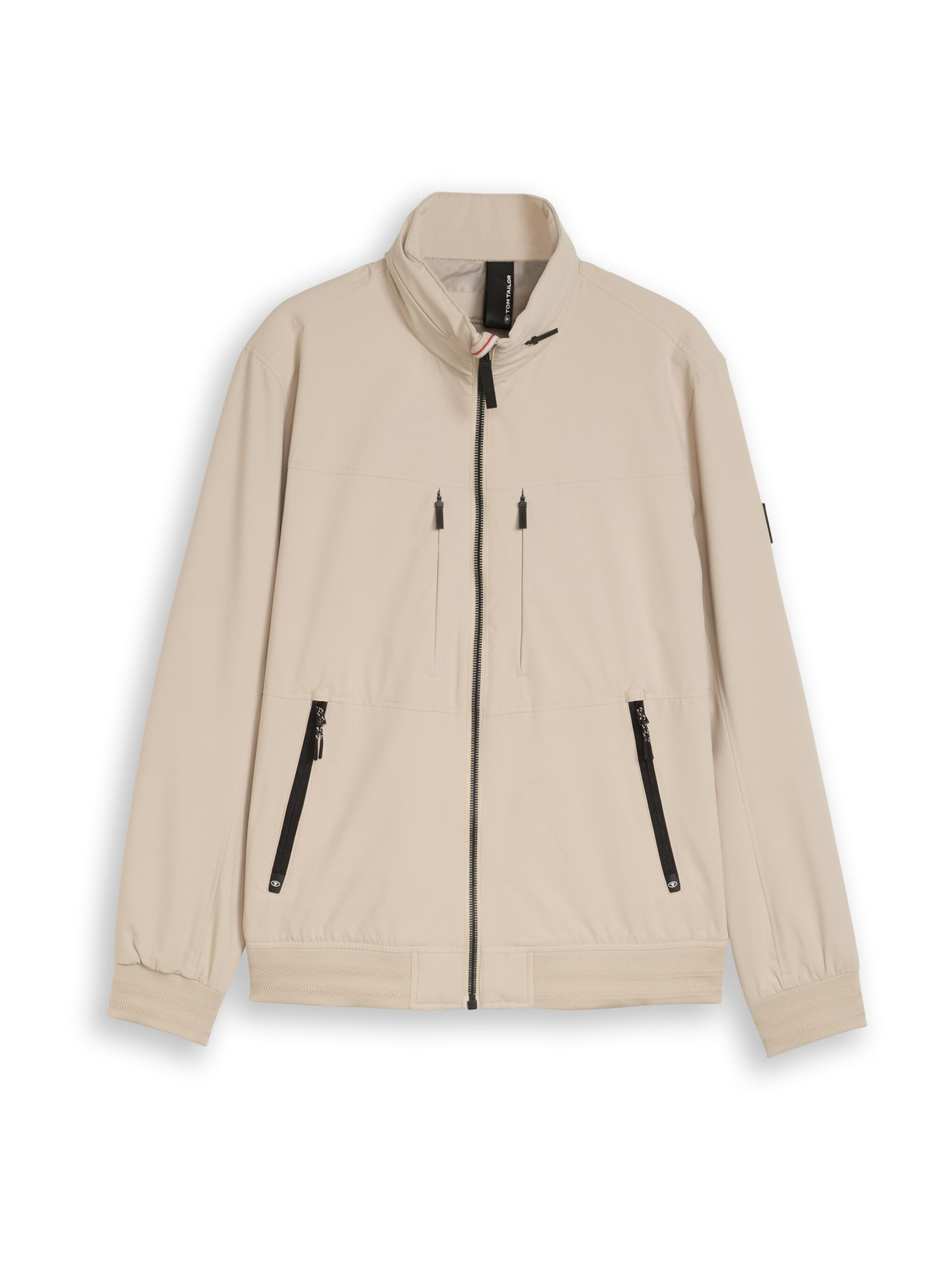 TOM TAILOR Between-Season Jacket in Beige: front