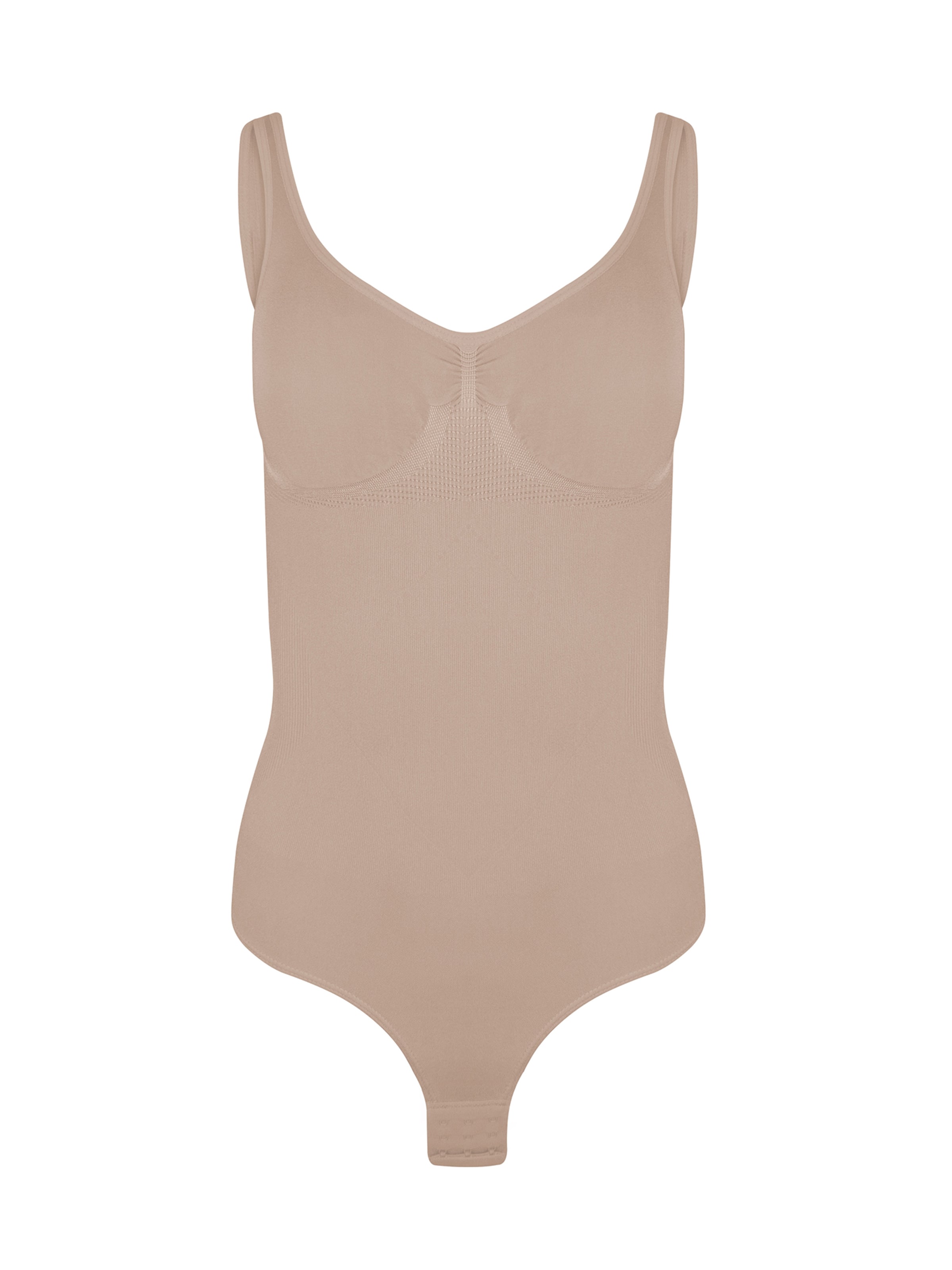 MAGIC Bodyfashion - Regular Body modelador em castanho: frente