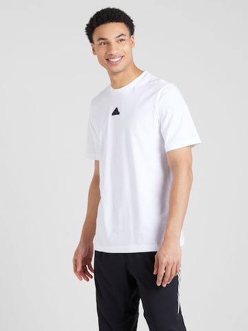 Tricou funcțional 'FRACTAL' de la ADIDAS SPORTSWEAR pe alb