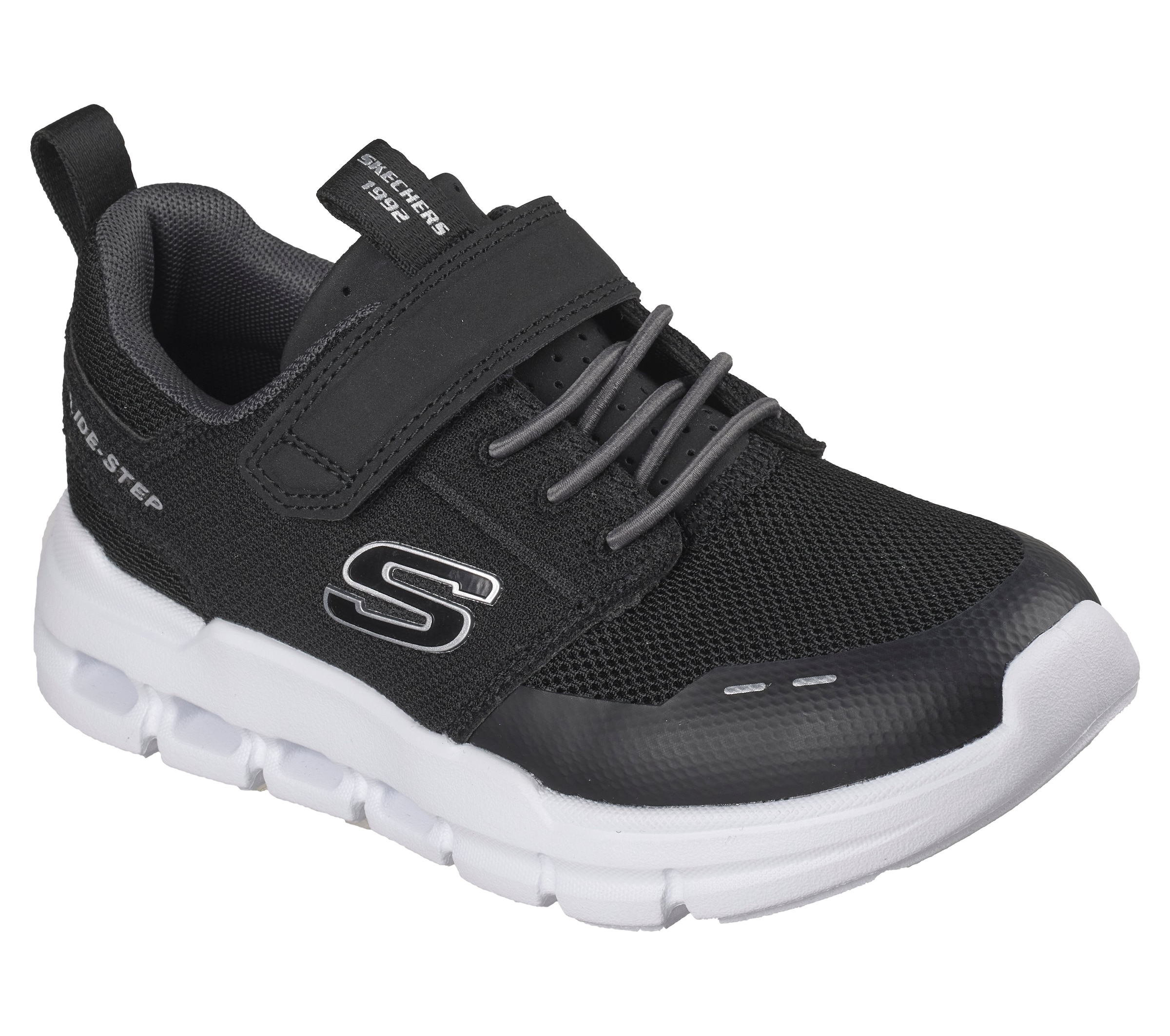 SKECHERS Superge 'Glide Step Flow' | črna barva: sprednja stran