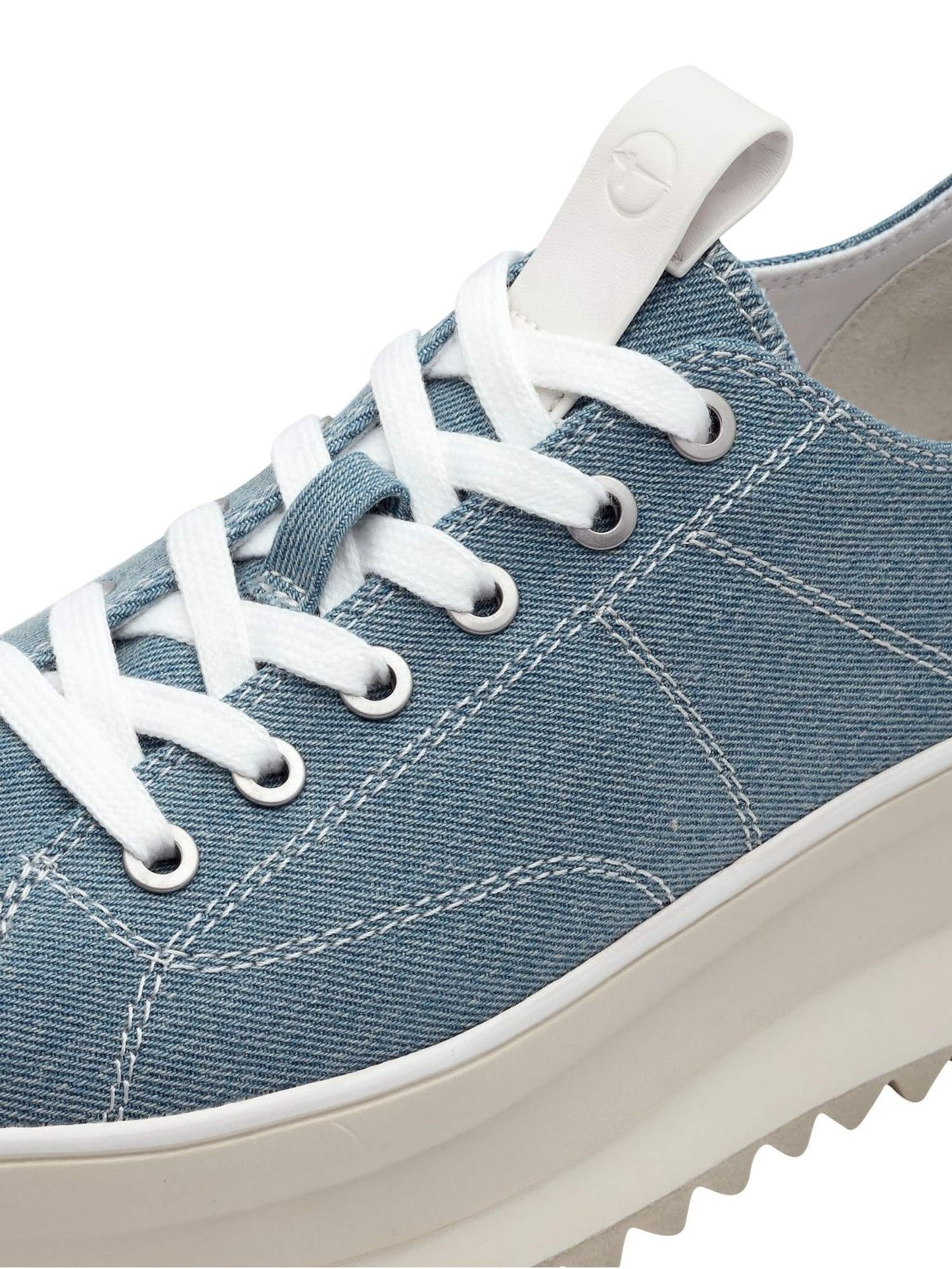 Baskets basses Tamaris en bleu