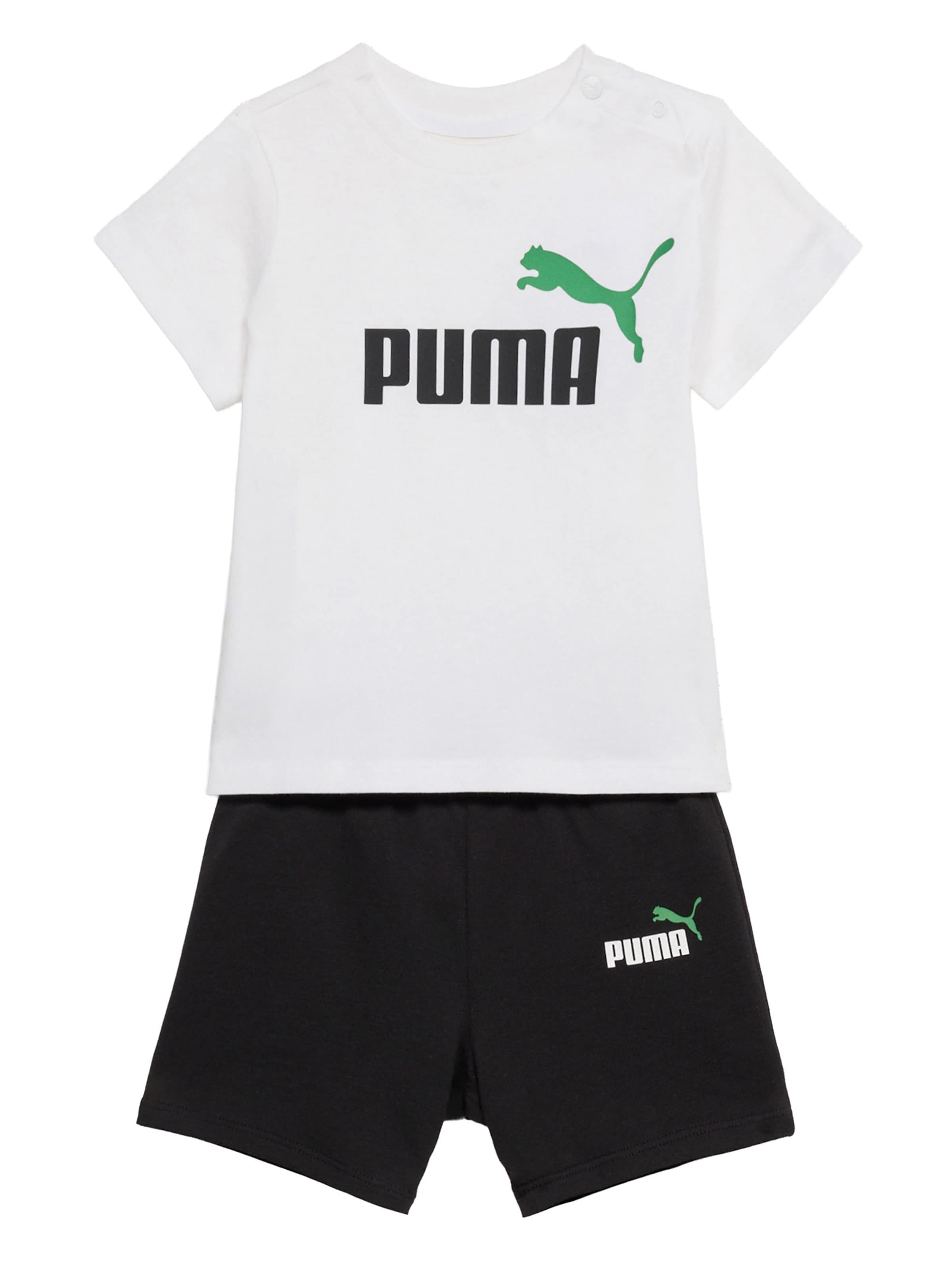 PUMA Komplekt 'Minicats Essentials', värv valge: eest vaates
