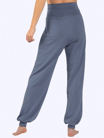 Magadi Loose fit Workout Pants 'Florence' in Blue