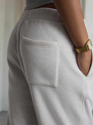 self. Tapered Pants in Beige