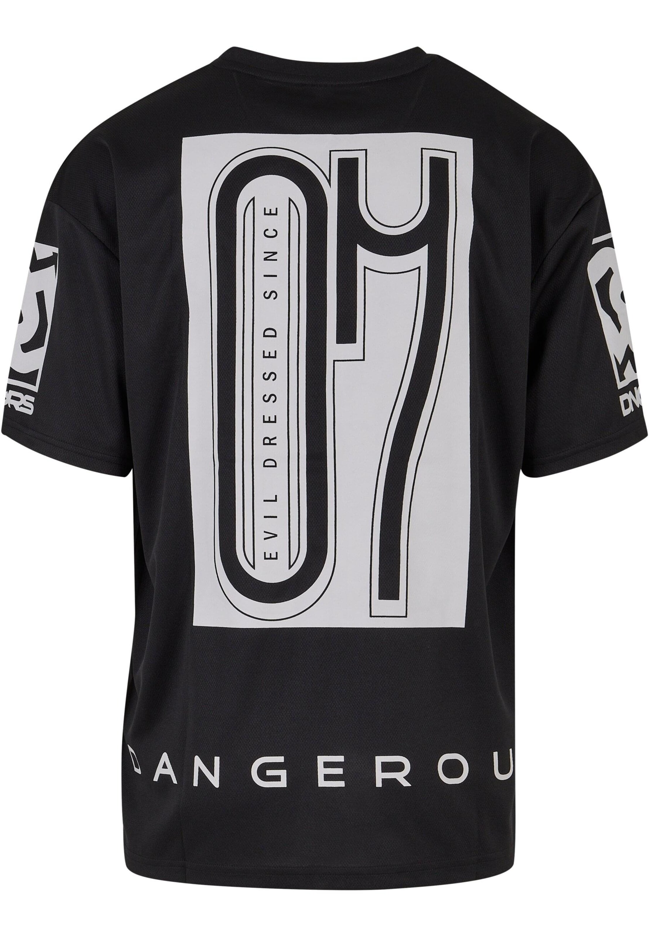Dangerous DNGRS Shirt 'Evil 07' in Schwarz