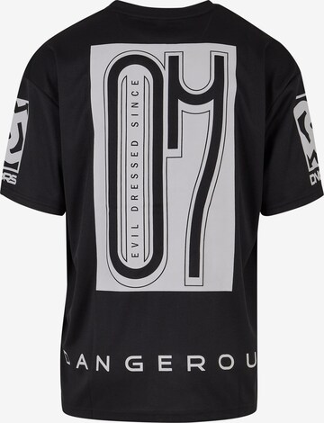 Dangerous DNGRS Shirt 'Evil 07' in Black