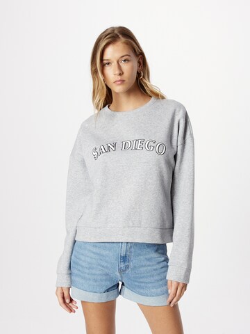 Noisy may Sweatshirt 'MARYA' in Grau: predná strana