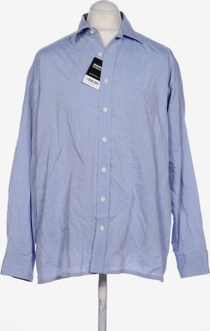 SEIDENSTICKER Button Up Shirt in L in Blue: front