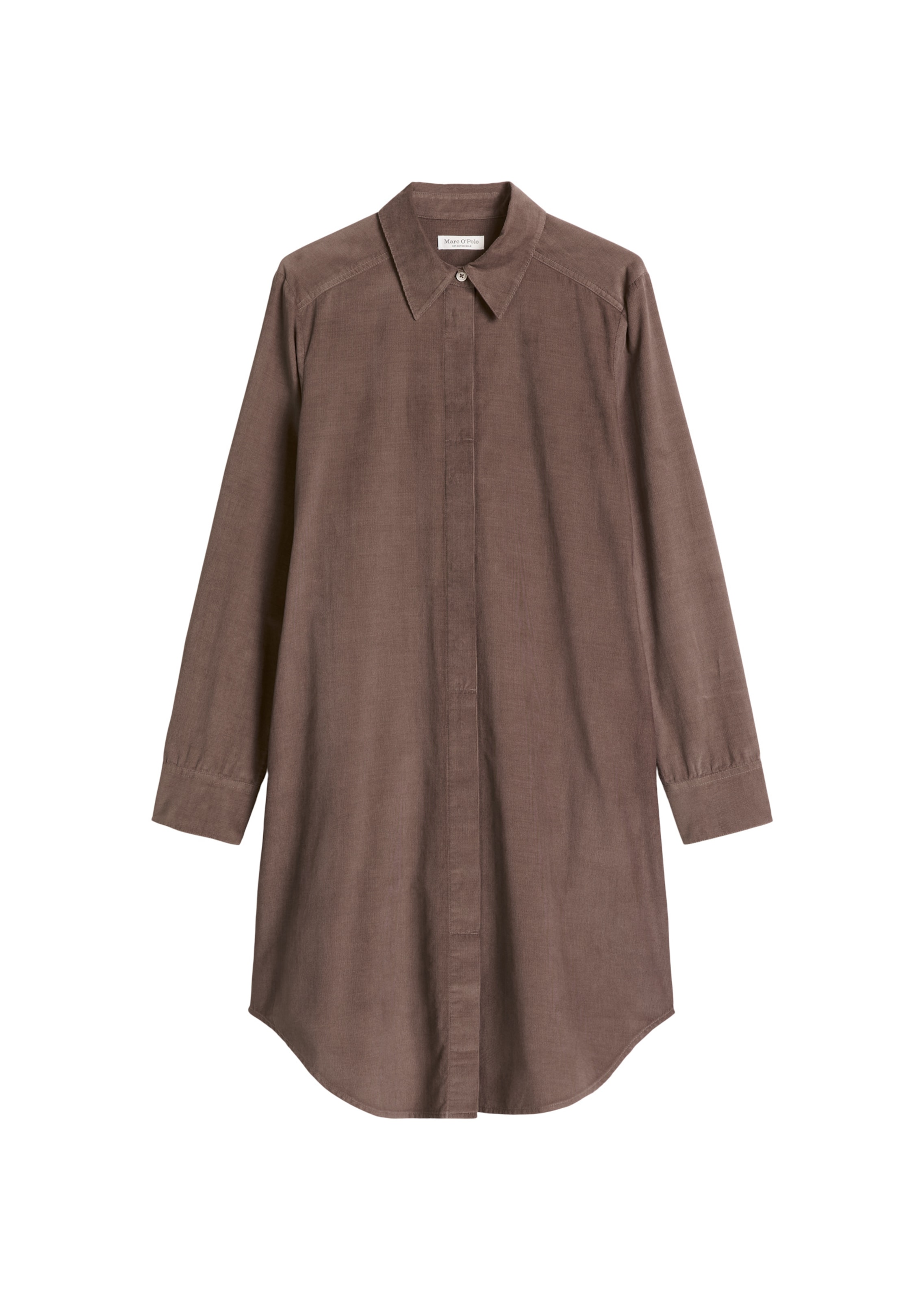 Robe-chemise Marc O'Polo en marron : devant