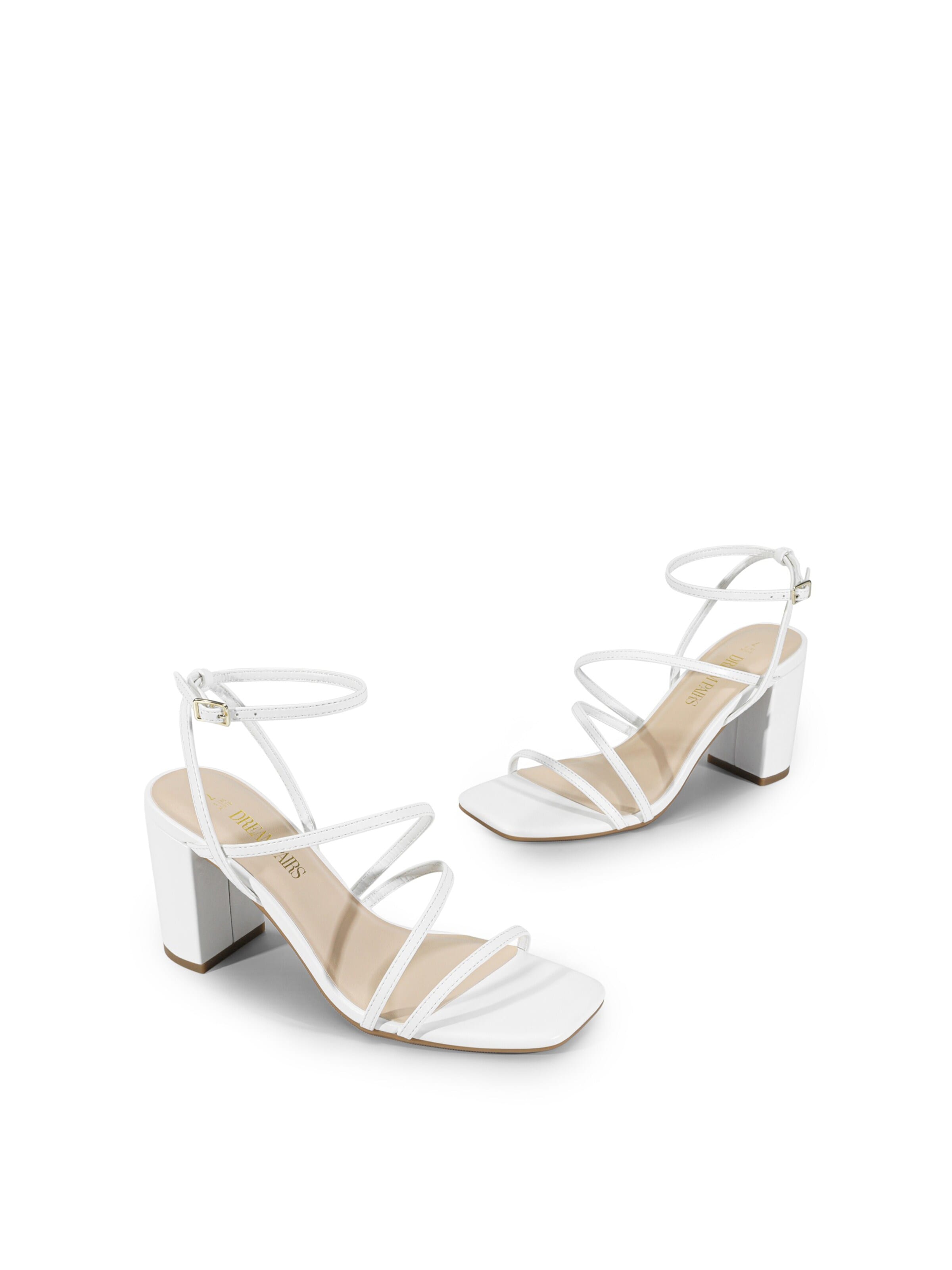 Dream Pairs Strap Sandals in White