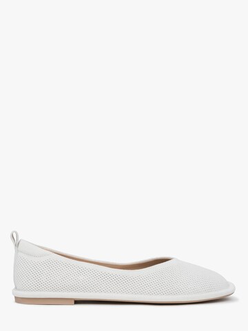 Estro Ballerina '202-24105-1' in Wit: voorkant