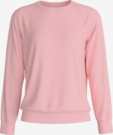 CALIDA Schlafshirt 'Ski Resort' in Pink: Vorderseite
