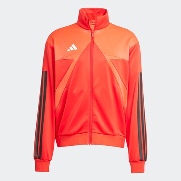 ADIDAS SPORTSWEAR Sportovní bunda 'House of Tiro' – červená: přední strana