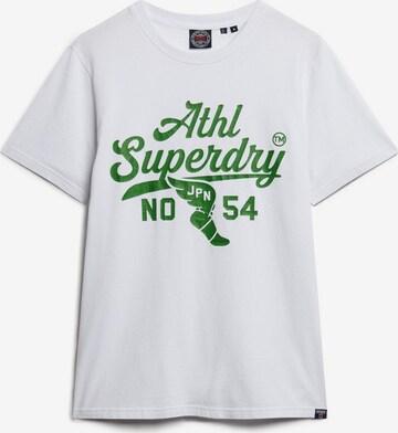 Superdry Shirt 'Field Athletic' in Weiß: predná strana