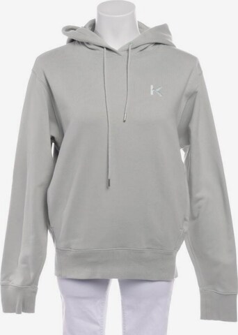 KENZO Sweatshirt & Zip-Up Hoodie in M in Grey: front