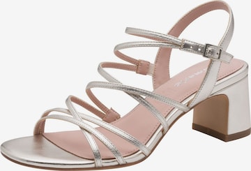 Tamaris Sandaal in Zilver: voorkant