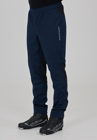 ENDURANCE Regular Outdoor trousers 'Dosmer' in Blue